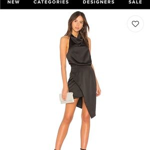 REVOLVE CAMO DRESS IN BLACK